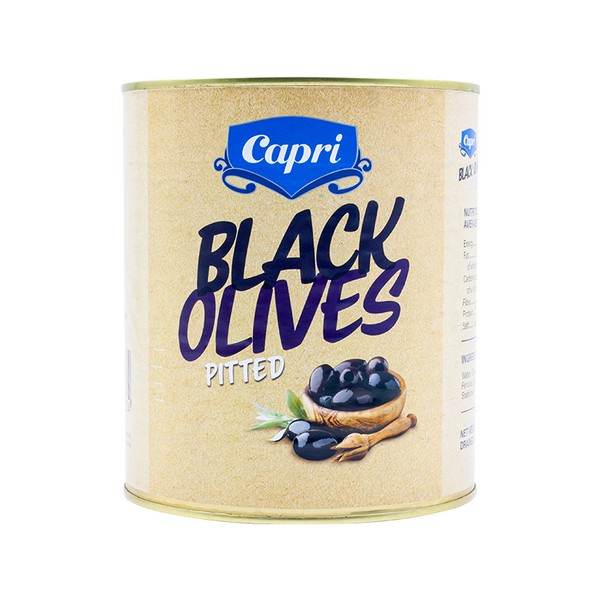 Capri Black Olives (Pitted)