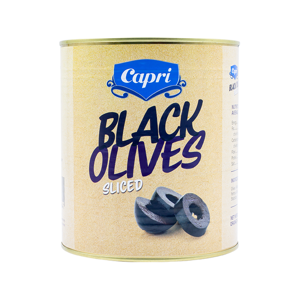 Capri Black Olives (Sliced)