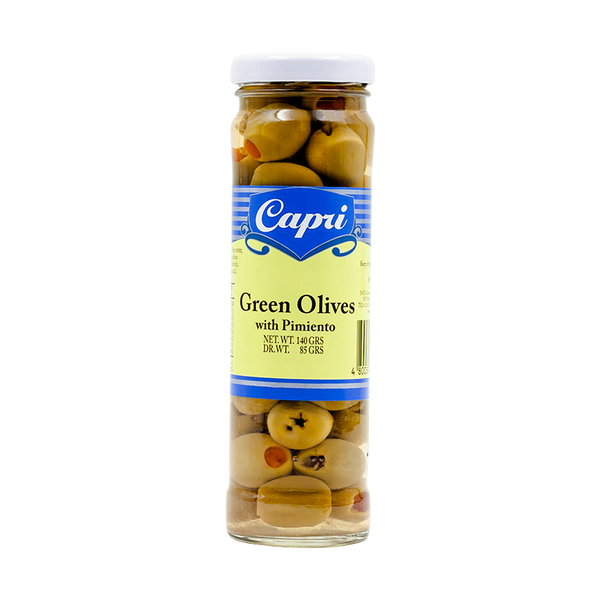 Capri Green Olives (Stuffed w/ Pimiento)