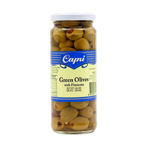 Capri Green Olives (Stuffed w/ Pimiento)