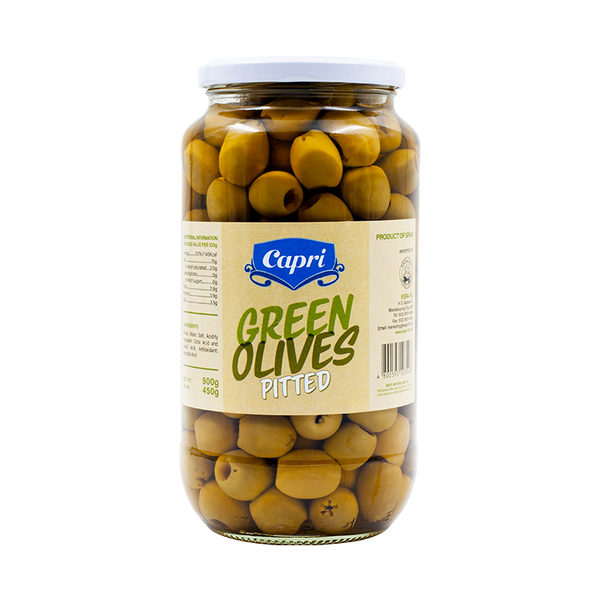 Capri Green Olives (Pitted)