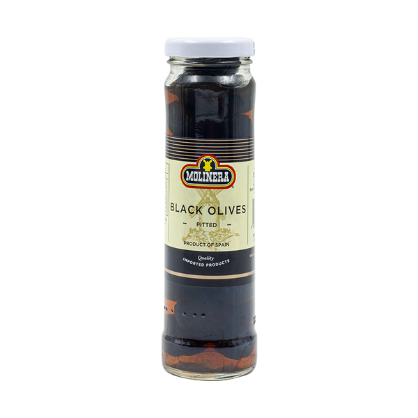 Molinera Black Olives (Pitted)