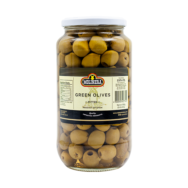 Molinera Green Olives (Pitted)