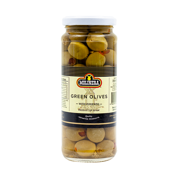 Molinera Green Olives Stuffed w/ Pimiento