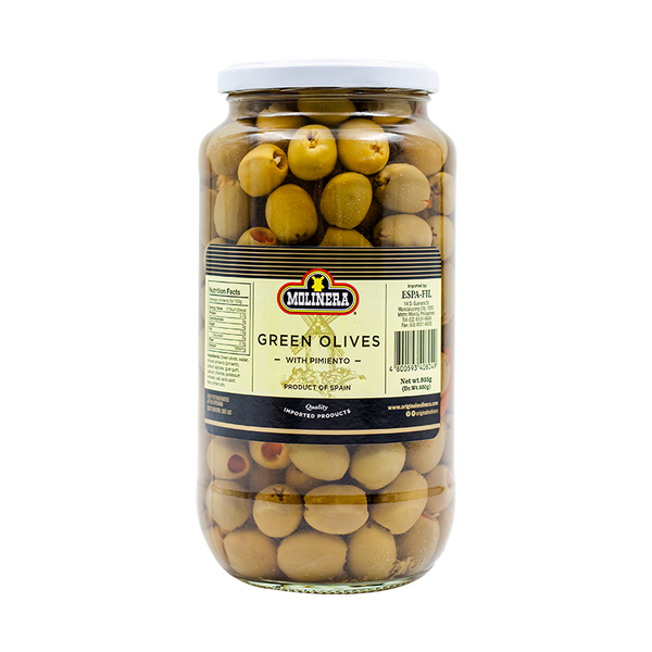 Molinera Green Olives Stuffed w/ Pimiento