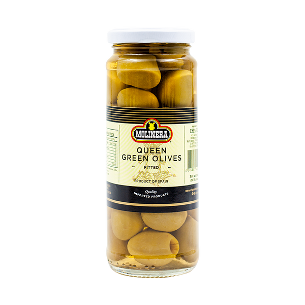 Molinera Green Olives Queen (Pitted)