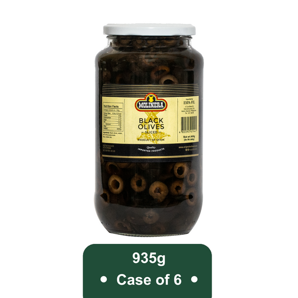 Molinera Black Olives (Sliced) - WHOLESALE
