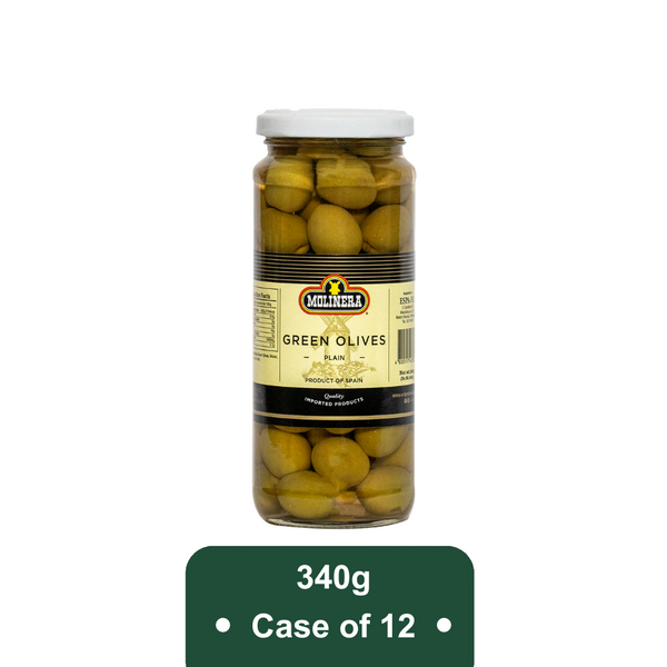 Molinera Green Olives (Plain) - WHOLESALE