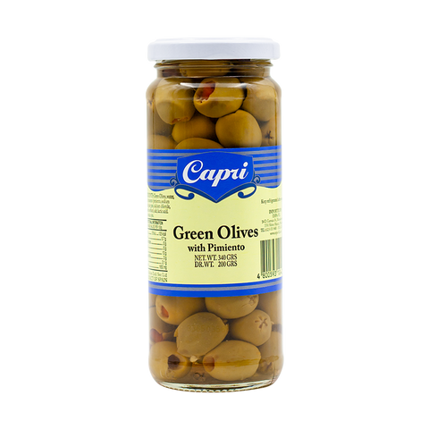 Capri Green Olives (Stuffed w/ Pimiento)