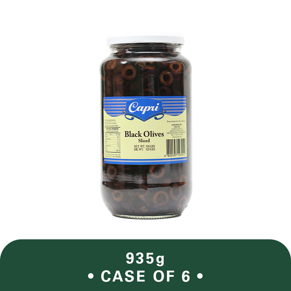Capri Black Olives (Sliced) - WHOLESALE