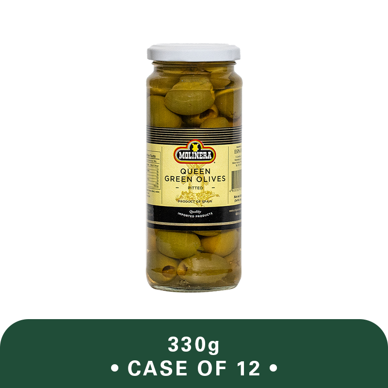 Molinera Green Olives Queen (Pitted) - WHOLESALE