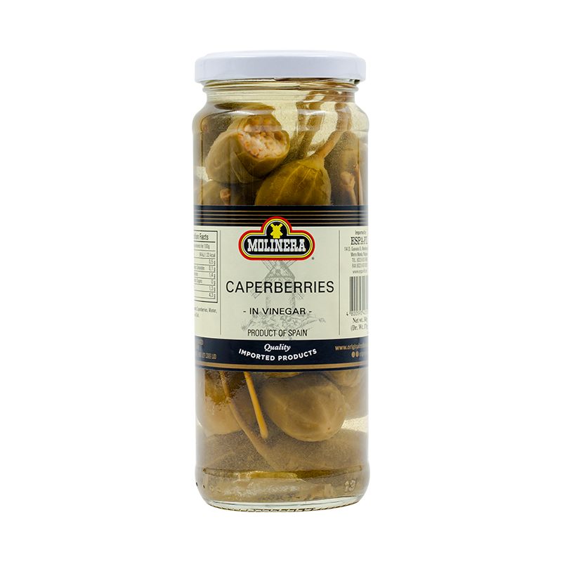 Molinera Caperberries in Vinegar