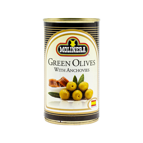 Molinera Green Olives Stuffed w/ Anchovy