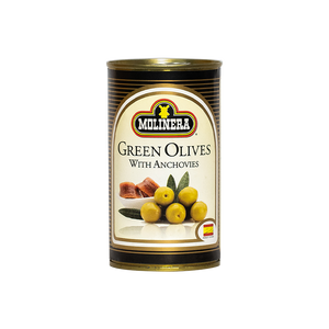 Molinera Green Olives with Anchovies