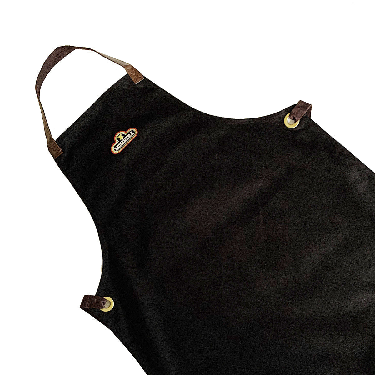 Black Molinera w/ Brown Faux Leather Lace
