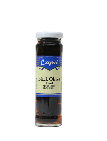 Capri Black Olives (Pitted)