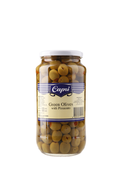 Capri Green Olives (Stuffed w/ Pimiento)